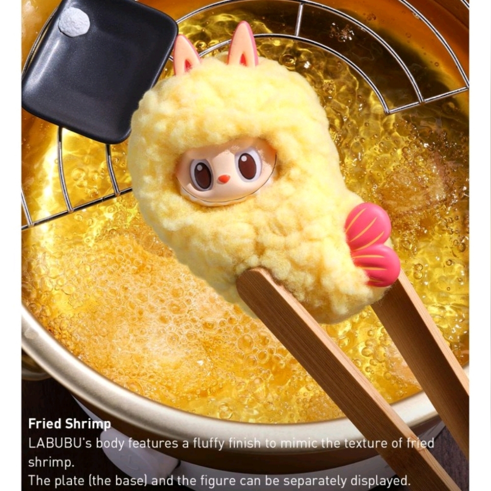 Pop Mart-THE‎ MONSTERS-FRIED SHRIMP-Wacky Mart Series Figures NIB